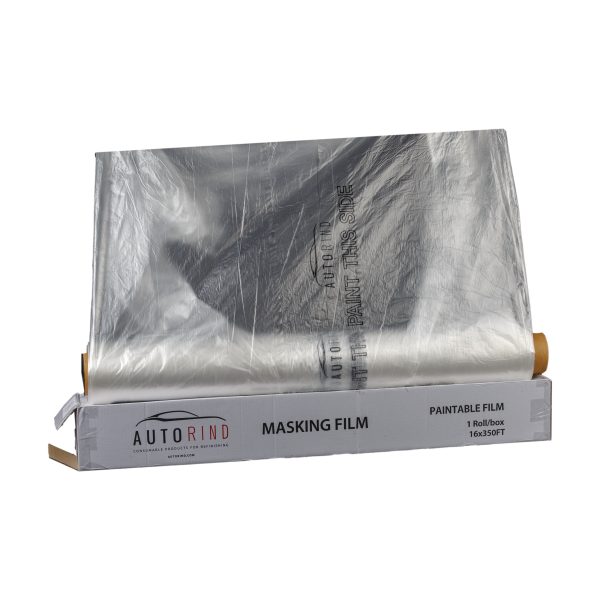 Transparent White Masking Film 20FT * 250FT (6m * 76.2m)